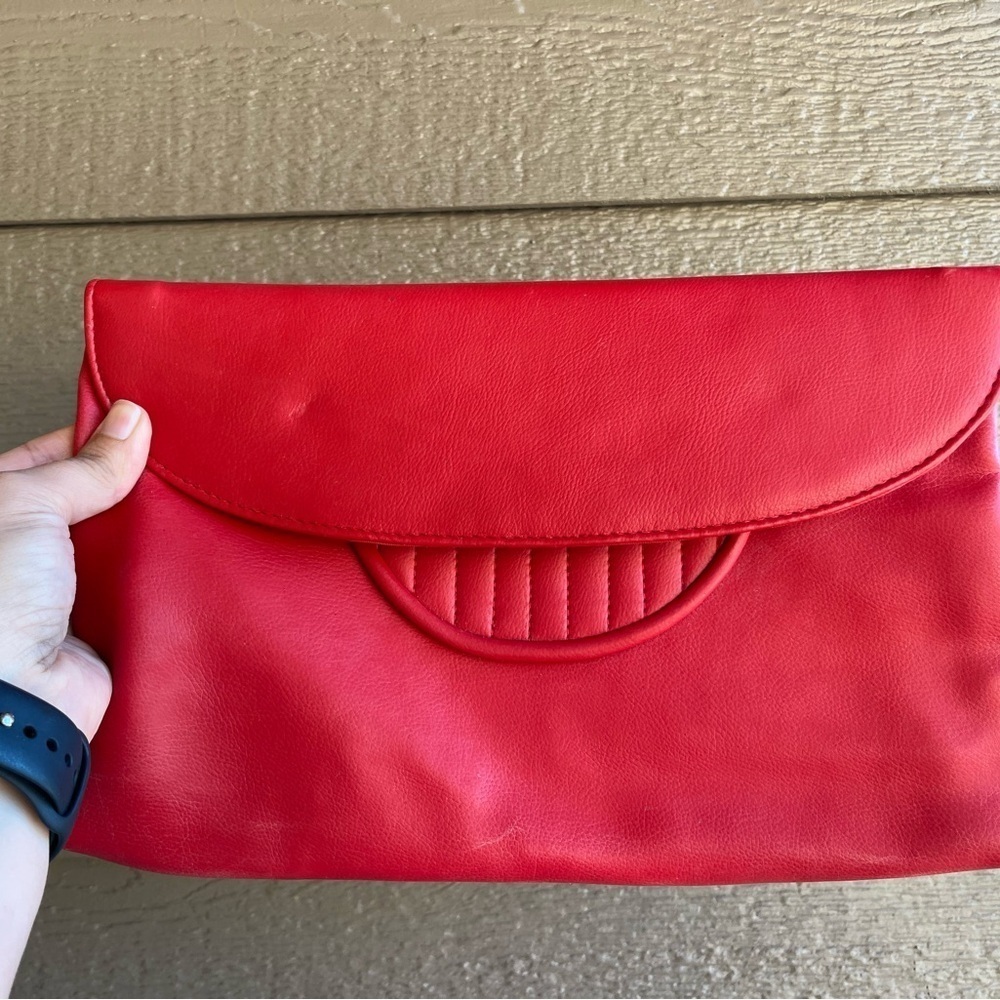 Genuine leather retro Lofthouse purse/clutch